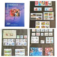 Alla svenska frim&auml;rken 2004