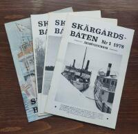 Sk&auml;rg&aring;rdsb&aring;ten 1978 Nr: 1-4