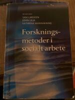 Forskningsmetoder i socialt arbete