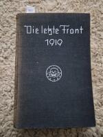 Die letzte Front 1919