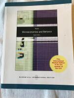 Microeconomics and behavior
