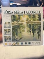 B&ouml;rja m&aring;la i akvarell
