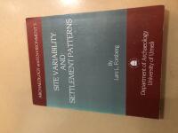 Site variability and settlement patterns an analysis of the hunter-gatherer settlement system in the Lule River Valley, 1500 B.C.-B.C./A.D