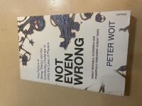 Not even wrong the failure of string theory and the search for unity in physical law