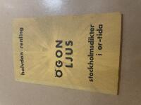 Ljus &ouml;gon - Stockholmsdikter i or-tida