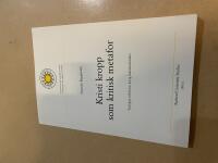 Kristi kropp som kritisk metafor teologisk reflektion kring funktionshinder