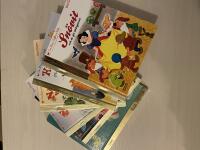 En liten gyllene bok - 6st - Sn&ouml;vit och de sju dv&auml;rgarna - H&ouml;nan och br&ouml;det - Nalle Puhs bok - Nasses bok - Askungen - Sudd & Kludd