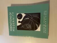 Formations of modernity 