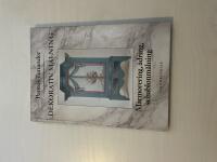 Dekorativ m&aring;lning marmorering, &aring;dring, schablonm&aring;lning