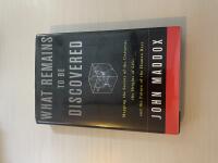 What remains to be discovered mapping the secrets of the universe, the origins of life, and the future of the human race