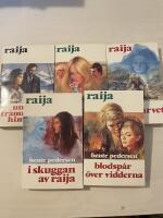Raija 11-15 - Under fr&auml;mmande himmel - Vildrosor - Fadersarvet - I skuggan av Raija - Blodsp&aring;r &ouml;ver vidderna