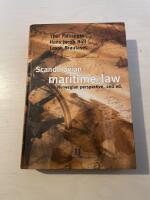 Scandinavian maritime law the Norwegian perspective