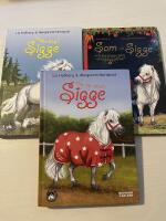 3x Sigge - Klar f&ouml;r start Sigge - Sam och Sigge och den f&ouml;rsta julen - Hoppa h&ouml;gt Sigge