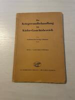Die Kriegswundbehandlung im Kiefer-Gesischtsbereich - Behandling av krigsskador i ansikte och k&auml;ke