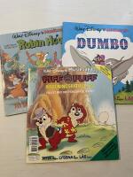 3x Titta lyssna l&auml;s - Piff och Puff r&auml;ddningspatrullen - Dumbo - Robin Hood - Musiksaga