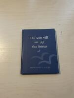 Du som vill att jag ska finnas 