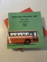 GDG Biltrafik AB 1932-1982 - De f&ouml;rsta 50