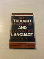 Thought and Language