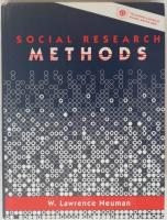 Social research methods : qualitative and quantitative approaches