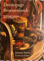 Decoupage Bronnenboek met 64 pagina's motieven om uit te knippen