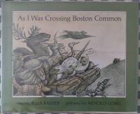 As I Was Crossing Boston Common