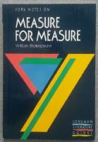 York Notes on Measure for Measure 