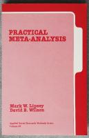 Practical Meta-Analysis av 