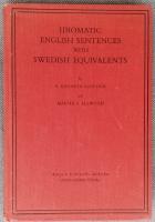 Idiomatic English Sentences with Swedish Equivalents 