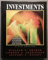 Investments 6th Edition