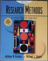 Research Methods