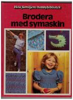 Brodera med symaskin