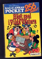 Kalle Ankas pocket nr 67 H&ouml;gt spel i Vilda v&auml;stern