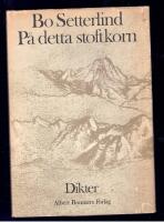 P&aring; detta stoftkorn : dikter