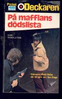 Pocket Deckaren På Maffians dödslista Mack Bolan
