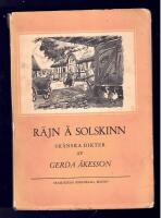 R&auml;jn &aring; solskinn sk&aring;nska dikter