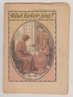 Vad heter jag. De vanligast anv&auml;nda f&ouml;rnamnen vad de betyda och varifr&aring;n de h&auml;rstamma.  Allers Familj-Journal N:r 17    