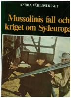 Mussolinis fall och kriget om Sydeuropa