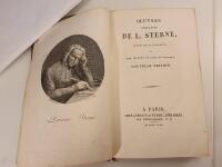 &OElig;uvres compl&egrave;tes de L Sterne, traduites de l&rsquo;anglais par une soci&eacute;t&eacute; de gens de lettres. Tome I