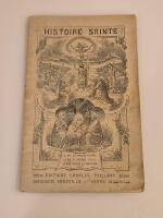 Histoire Sainte