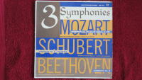 Guilde Int MMS-5003 3 symphonies Mozars, Schubert and Beethoven