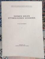 Suomen kielen etymologinen sanakirja I&ndash;VI