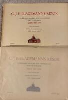 C.J.F. PLAGEMANNS RESOR, i Norrland, Dalarna och V&auml;stmanland. &Aring;ren 1833 - 1856