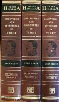 Trans-Himalaya - Discoveries and Adventures in Tibet, Vol. 1-3