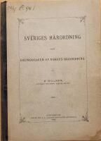 Sveriges h&auml;rordning samt grunddragen af Norges h&auml;rordning