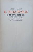 Bukowskis katalog n:o 253, 1925: F&ouml;rteckning &ouml;ver n&aring;gra synnerligen v&auml;rdefulla samlingar oljem&aring;lningar, m&ouml;bler, keramik, silver, bijouterier, textilier, teckningar, M.M. vilka tillh&ouml;rt framlidne gods&auml;gare Hans von Horn &aring; FF&auml;llnas m. fl.