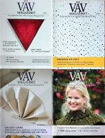V&auml;vmagasinet Scandinavian Weaving Magazine &aring;rg&aring;ng 2007 nr 1-4.