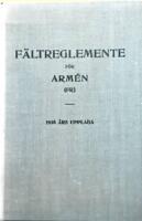 F&auml;ltreglemente f&ouml;r Arm&eacute;n ( FR) 1938 &aring;rs upplaga