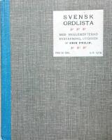 Svensk ordlista Med reglementerad nysatsning