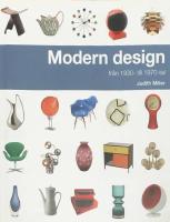Modern design fr&aring;n 1930- till 1970-tal