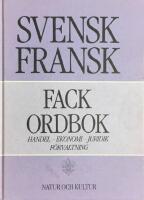 Svensk-fransk fackordbok